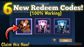 New Redeem Codes [100% Woking] l Mobile Legends