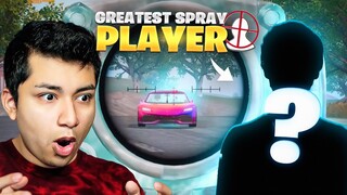 ROLEX REACTS to #1 SPRAY PLAYER IN THE WORLD | PUBG MOBILE