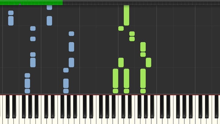 [Musik]<Chikatto Chika Chika>tutorial piano sederhana