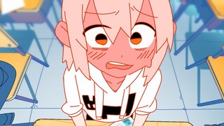 你看不见我…你看不见我…你千万不要看见我！！~啊啊啊