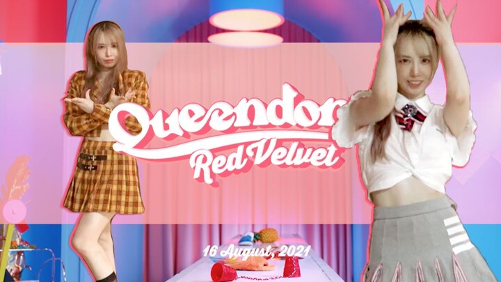 Q酱菌｜打歌结束才姗姗来迟的Red Velvet 'Queendom'换装翻跳｜百褶裙是秋天YYDS