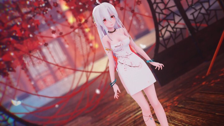 [Tu桜/古风向—MMD] Giọng điệu yếu ớt: Hoa anh đào rung rinh, áo neon nhảy múa duyên dáng, bao cảm xúc bay