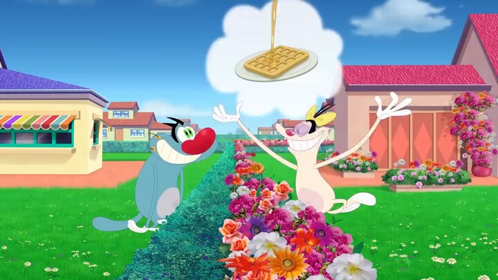 Oggy and the Cockroaches - Big Bad Wolf (S07E64) CARTOON _ New Episodes in HD