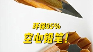 Pensil berongga dengan tingkat ramah lingkungan 85%?