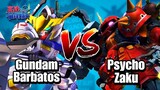 Pertarungan Gundam Barbatos VS Gundam Bael - Gundam Supreme Battle