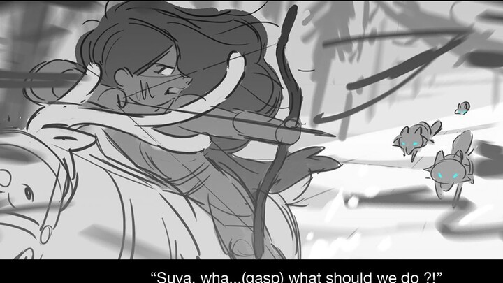 【Animatic】Action segment of Suya: the reindeer hunter_Nuodi A