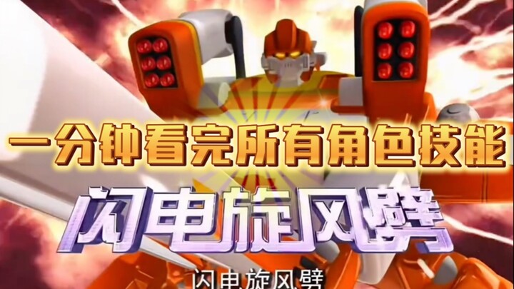 一分钟带你看完《洛洛历险记》所有角色技能