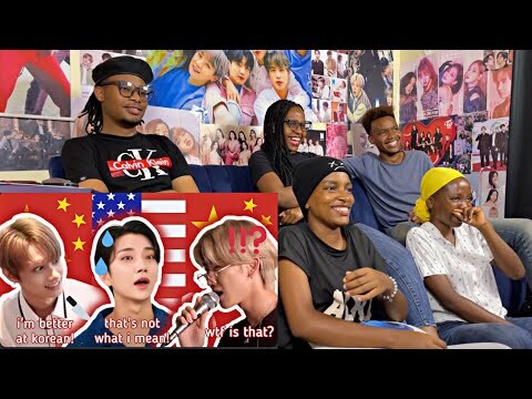 seventeen foreign line vs. the korean language (REACTION)