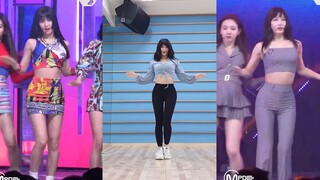 TWICE主舞MOMO的个人练习室和舞台对比【三直拍同屏】【TWICE 平井桃】《FANCY》