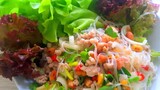 ยำ ยำวุ้นเส้น ยำวุ้นเส้นโบราณ ทำยำ|งบน้อยทำง่ายมากรสแซ่บ เส้นไม่อืดอร่อยเด็ดSpicy Glass Noodle Salad
