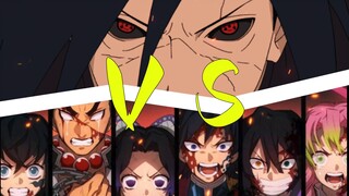 Pasukan Pembasmi Iblis VS Uchiha Madara