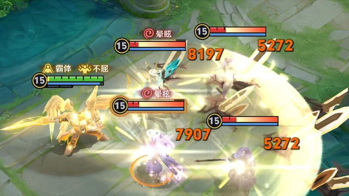 Though the enemy is countless, one strike cuts them all down.