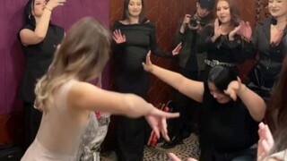 The girl dancing the Black Horse dance is really cool!