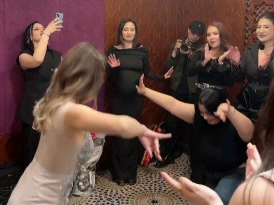 The girl dancing the Black Horse dance is really cool!