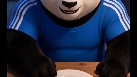 fat panda sadness