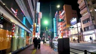 Tokyo IkebukuroIntersection Story4K Non-stop 1 hour