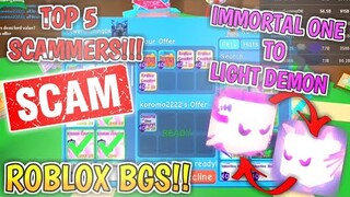 Top 5 SCAMMERS in Bubblegum Simulator! (Roblox)