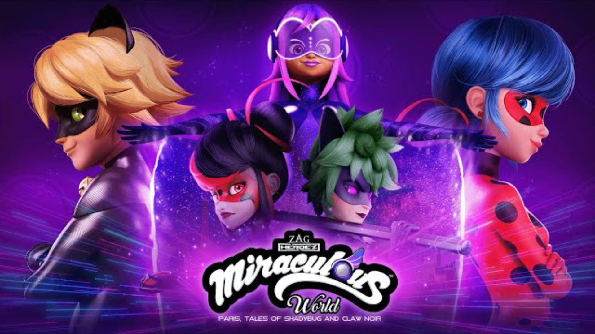 ZAG HEROEZ Miraculous™ – As Aventuras de Ladybug e Cat Noir serão