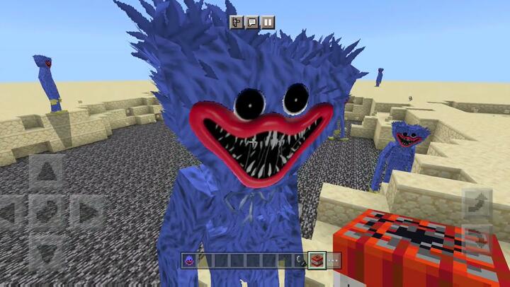 Very Detailed Huggy Wuggy ADDON in Minecraft PE