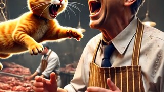 Anak kucing menyelamatkan anak anjing, dan mereka saling bergantung sejak saat itu.
