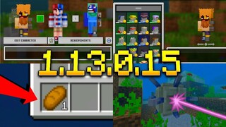 อัพเดท Minecraft 1.13.0.15 (Beta) - GamePlay | เพิ่มลูกเล่นให้กับ Skin ของเรา!!