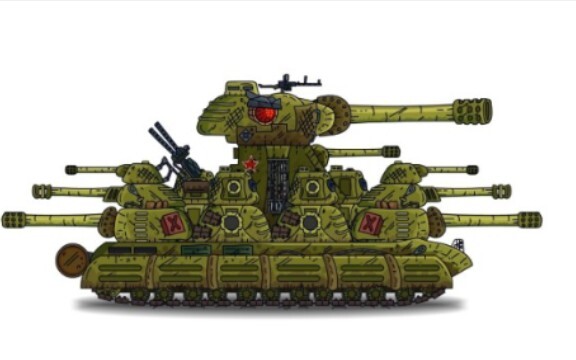 [เกม][Minecraft] สร้างแบบเหมือนรถถังGerand IS-44ในไมน์คราฟต์