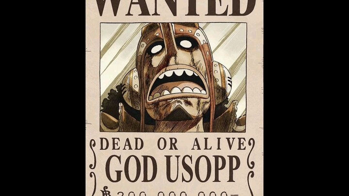 apakah usopp pantes dapat bounty 500 juta?