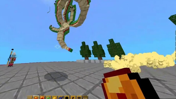 มีโมดูลดราก้อนบอลดีๆ สักตัวสำหรับ Bedrock Edition บ้างไหม?