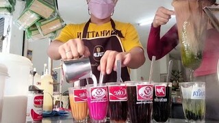 โกโก้ นมเย็น โอเลี้ยง ชาดำ เขียวนม กาแฟโบราณ แยกน้ำหวานน้อย