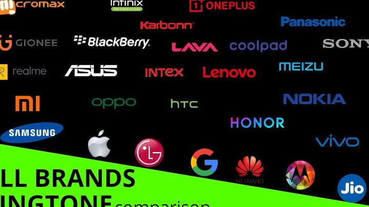 top smartphones brands ringtones comparison
