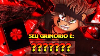 SEU GRIMÓRIO É? ME SURPREENDI COM ESSE RPG DE BLACK CLOVER NO ROBLOX