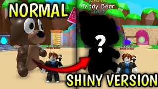 Claiming the ✨SHINY✨ Teddy Bear *OP STATS* in Bubblegum Simulator! (Roblox)