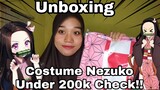Unboxing Costume Nezuko UNDER 200K !!!!! |by denesaurus