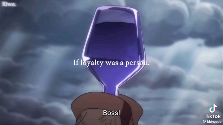 Jika kesetiaan adalah manusia (One Piece moment)