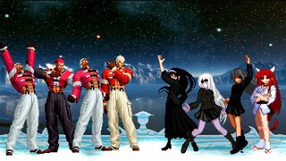 Kof Mugen Yashiro Team VS Akiha Yagami Team