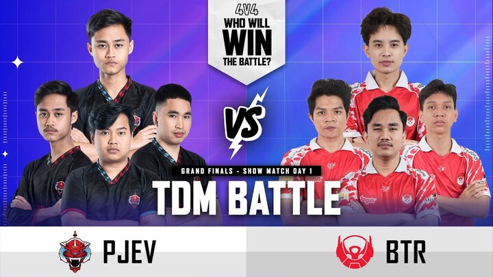 PUBG MOBILE RUTHLESS PRO SERIES COG S2 TDM SHOWMATCH #PJEV VS #BTR