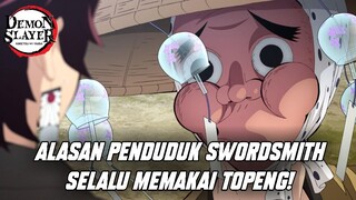 TERUNGKAP! FAKTA SEBENARNYA ALASAN PENDUDUK SWORDSMITH SELALU MEMAKAI TOPENG!