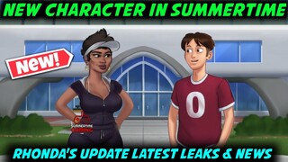 JACKIE NEW FEMALE CHARACTER IN SUMMERTIME SAGA 🔥JACKIE'S NEW OUTFITS & RHONDA'S UPDATE NEWS & LEAKS