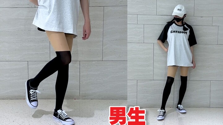 Bagaimana rasanya seorang pria muda menjadi model busana wanita?!