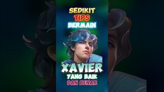 Sedikit tips bermain xavier yang baik dan benar✍️🙌 #contentcreatormlbb #wiamungtzy #xavier#gameplay