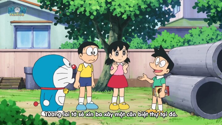 Phim Doraemon: Chỉ Có Hai Người Lên Mặt Trăng & Chiếc Nhẫn Siêu Nhiên