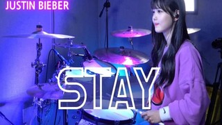 Tanpa gerakan aneh, hanya drum! Cover drum "Stay" dari Justin Bieber