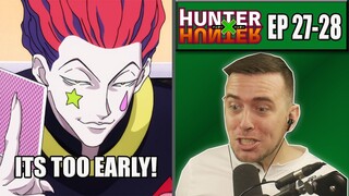 GON AND KILLUA LEARN ABOUT NEN | Hunter x Hunter Episode 27 and 28 REACTION