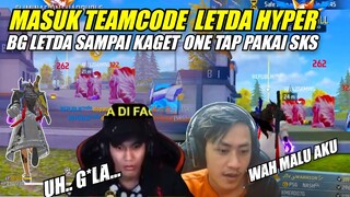 MASUK TEAMCODE BG LETDA MALAH KETEMU YOUTUBER SINGAPORE | BG LETDA KAGET LIAT ONE TAP SKS GUA