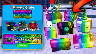 🥰*UNLOCK ULTIMATE* 🌈I GOT NEW UPDATE Is Rainbow CRATE IN Toilet Tower Defense | Roblox