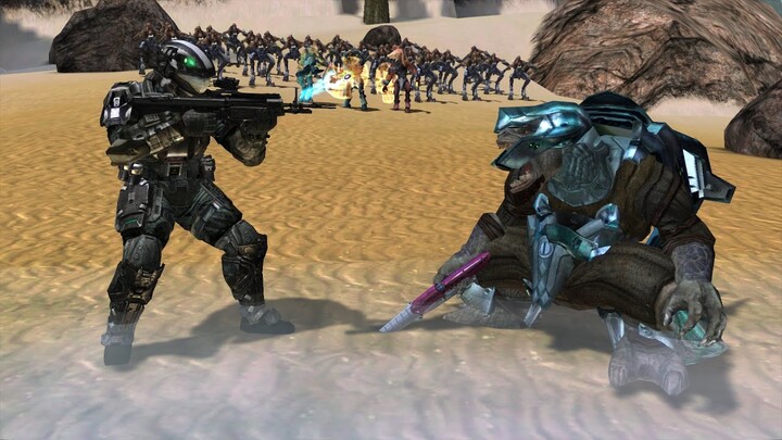 Halo Reach ODSTs VS. Small Brutes