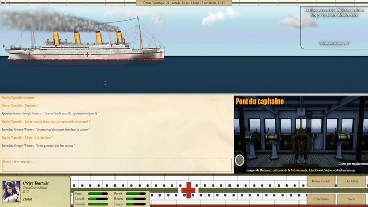 Britannic Voyage RPG 2023 ( Episode 02 ) - Une Après-Midi Sur Le HMHS Britannic