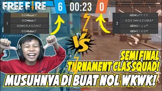 TOURNAMENT SEMI FINAL CLASH SQUAD! LAWANNYA DI KASIH 0000 DONG WKWK! - GARENA FREE FIRE