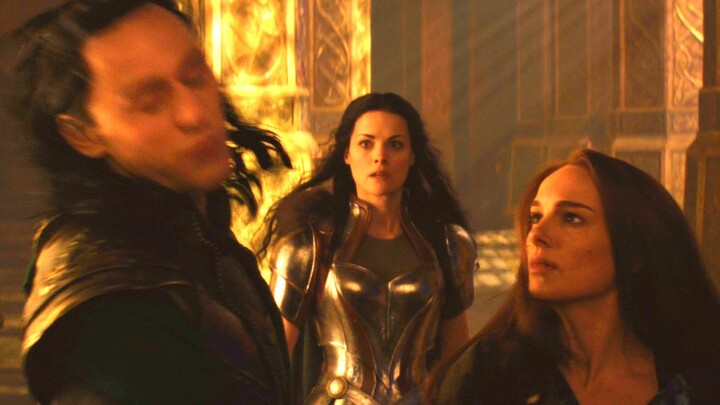 How strong is Thor's girlfriend? Even Odin was almost beaten to death!