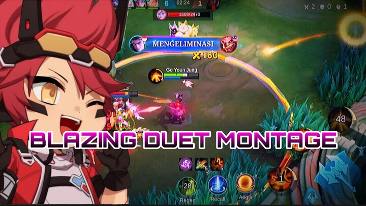BLAZING DUET MONTAGE